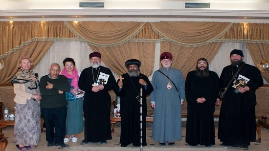 Bishop of the Russian Church in Belgium visits the Monastery of St. Shenouda in Suhag