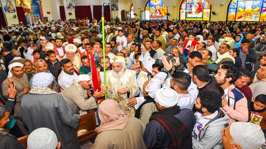 The inauguration of St. Paul s Church in the village of Dafash in Samalout