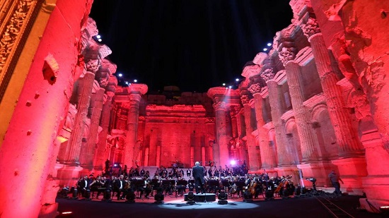 Just one concert held at Baalbeks ancient ruins this year as message of hope