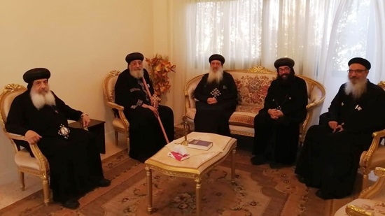 Pope Tawadros discusses establishing council for ecclesiastical information
