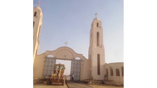 The new road of St. Samuel monastery gets ready to receive visitors
