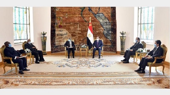 Egypt’s Sisi affirms position on GERD during meeting with former Namibian president Nujoma