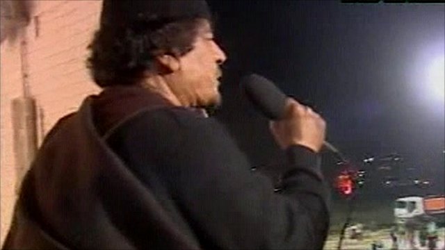 Defiant Gaddafi pledges victory
