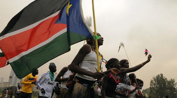 South Sudanese celebrate the birth of their nation
