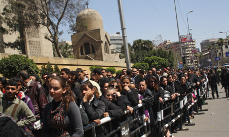Egypt's Copts mourn Pope Shenouda III, who 'safely guided ship' of the Church of St Mark for 40 years 