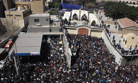 Egypt's Copts mourn Pope Shenouda III, who 'safely guided ship' of the Church of St Mark for 40 years