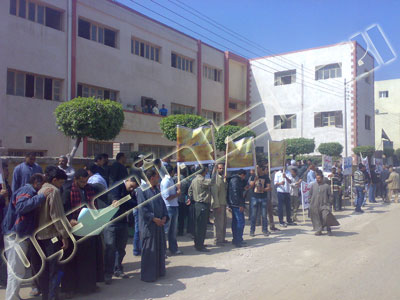 Menoufia: hundreds protest demanding the return of a minor girl