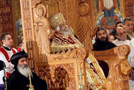 Memorial ceremony for His Holiness Pope Shenouda III in Sohag