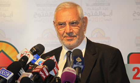 Fourth place Abul-Fotouh: Do not elect former regime figure for president