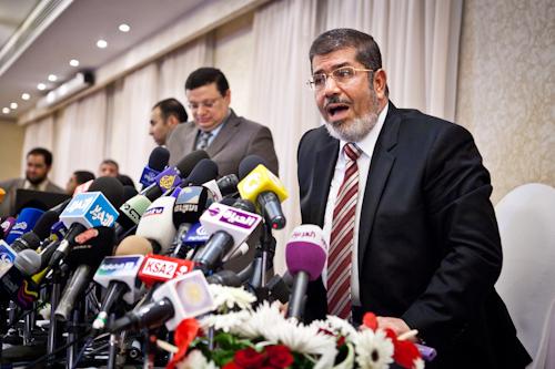 I will not allow a military coup, says Morsy