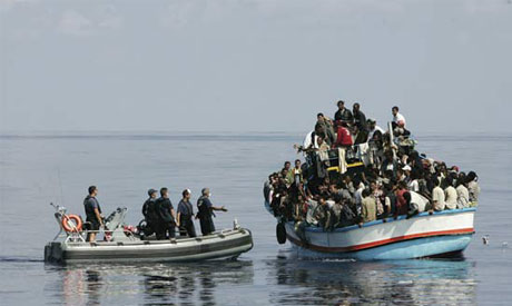 Ninety-four Egyptian migrants en route to Italy are arrested