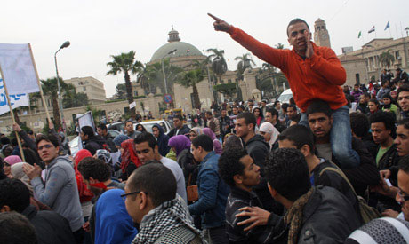 Egyptian students accuse new govt charter of restricting campus freedoms 