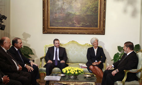 IMF visits Tuesday as minister says Egypt will complete economic reforms by 2013/14