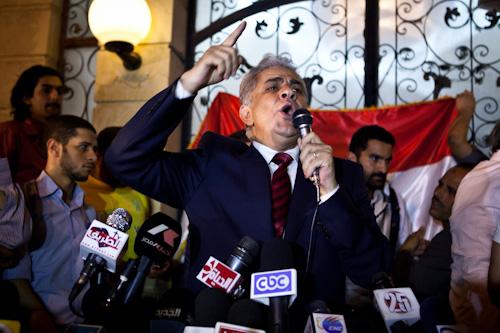 Sabbahi: Morsy’s legal legitimacy only removed through vote