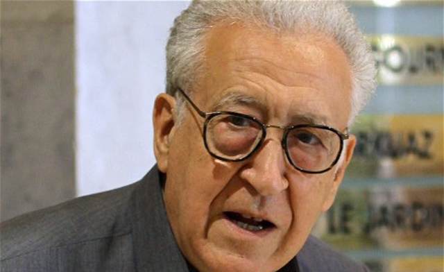 U.N.-Arab envoy Brahimi enters Syria to meet Assad: official