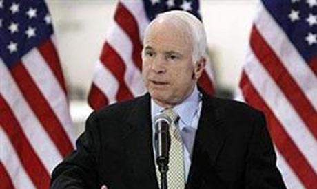 US Senator John McCain visits Egypt