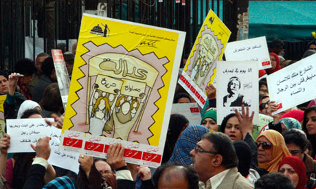Worldwide solidarity with Egyptian women against 'Sexual terrorism'