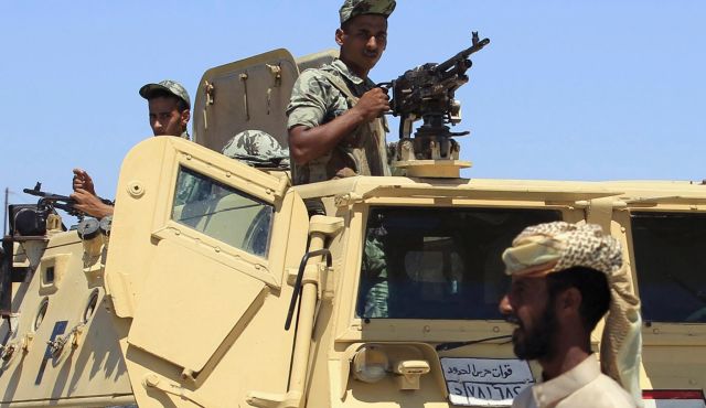 Egypt seizes another arms cache in Sinai, official says