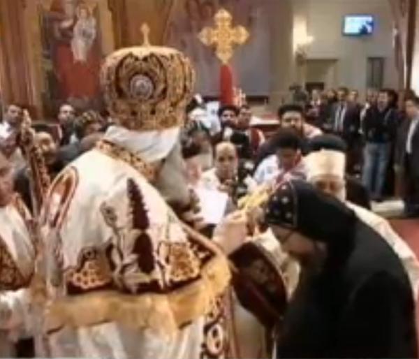 Axios! His Holiness Pope Tawadros enthrones and ordains bishops for the first time