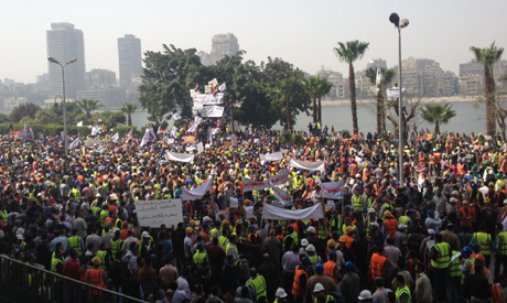 OCI workers block Cairo Nile Corniche to protest tax investigation