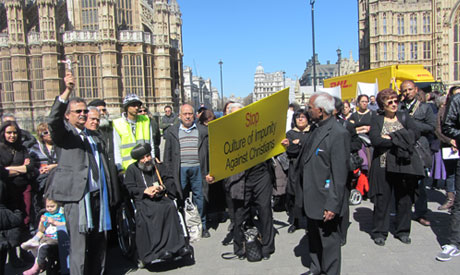 UK govt meets with British Copts to discuss Cathedral violence