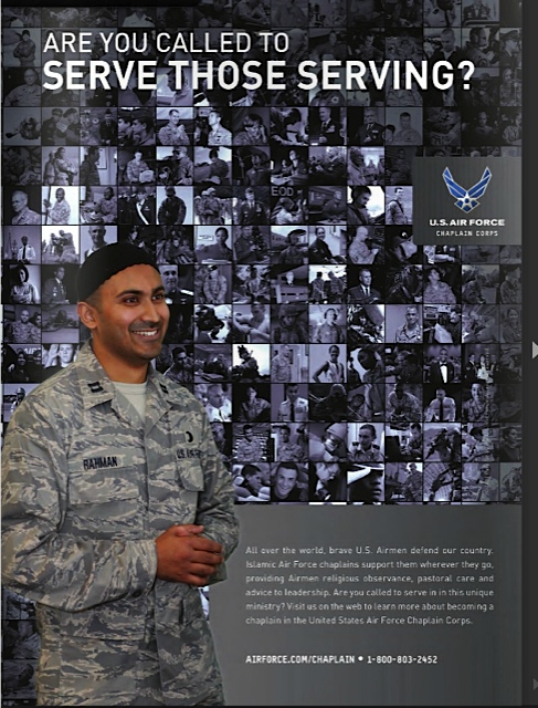 Air Force defends recruiting chaplains through Muslim Brotherhood front group