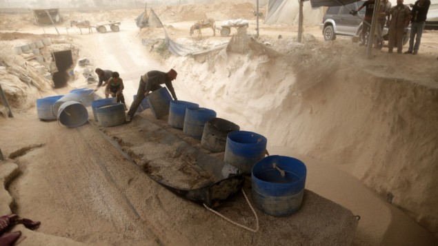 Egypt busts hundreds of smuggling tunnels, and a spy