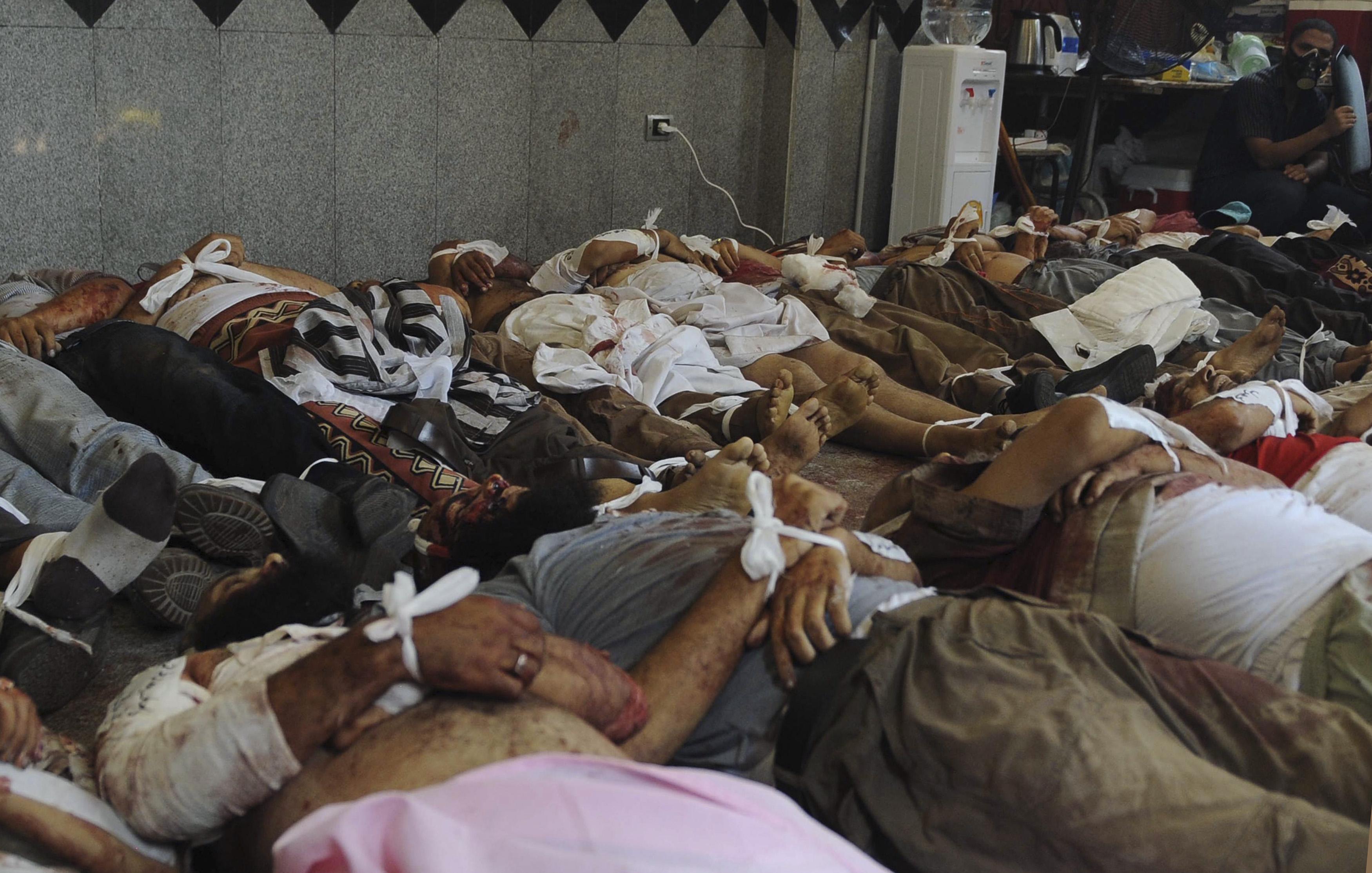 More than 250 bodies at Cairo mosque - report