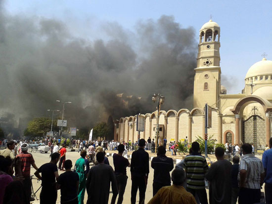 5 new suspects arrested for burning churches in Minya